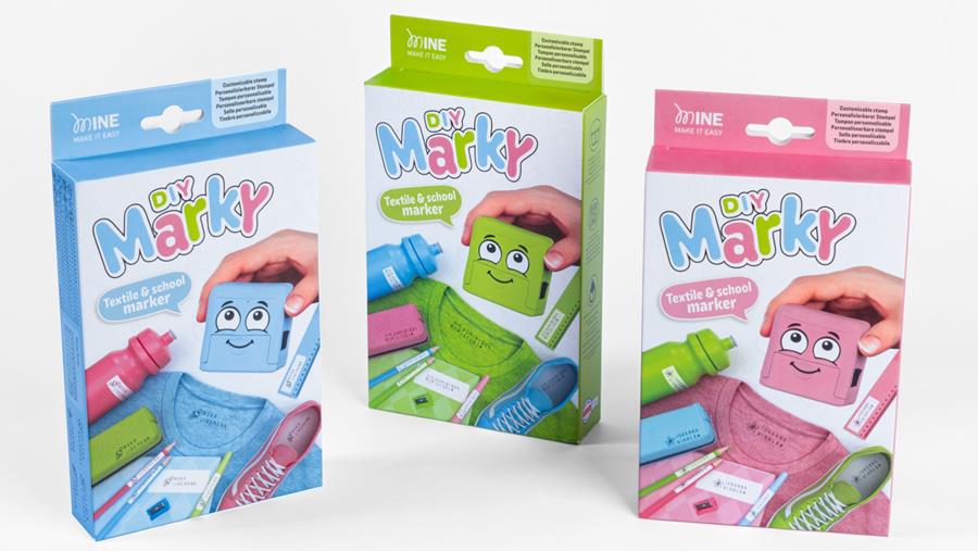 MARKY, de vriendelijke kinder- en textielstempel van COLOP