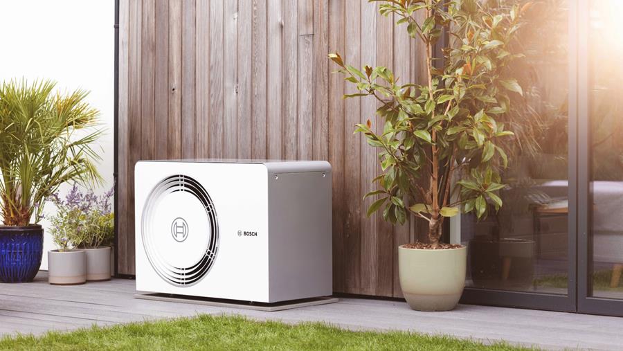 De stilste lucht-waterwarmtepomp van Bosch Home Comfort