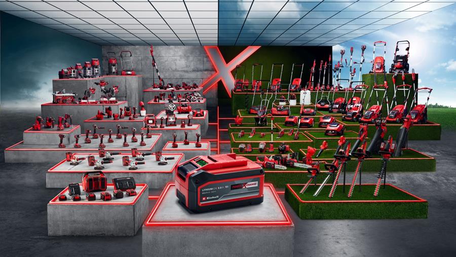 Einhell viert 60 jaar innovatie met geavanceerd accu-platform