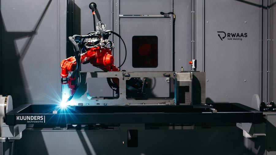 Een compleet lasrobotsysteem zonder investering vooraf