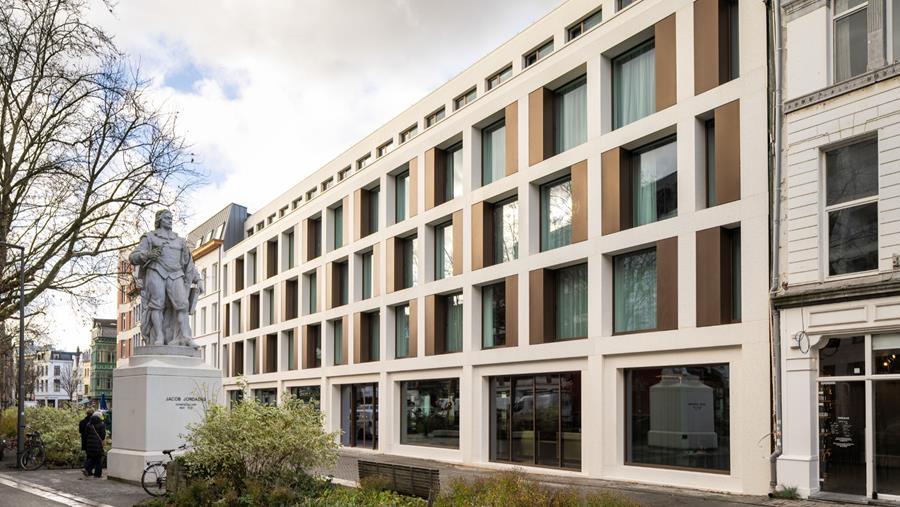 Motel One op voormalige woonzorgcampus Gasthuiszusters Antwerpen