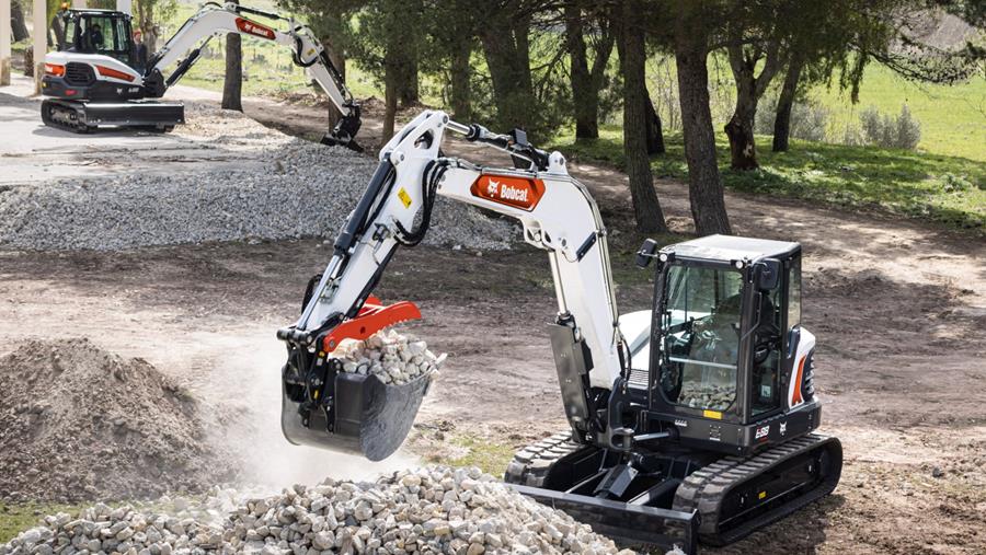 Nieuwe generatie 1-2 ton minigraafmachines