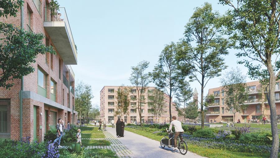 Ontwerp voor nieuwe wijk op terrein voormalig Ottenstadion voorgesteld