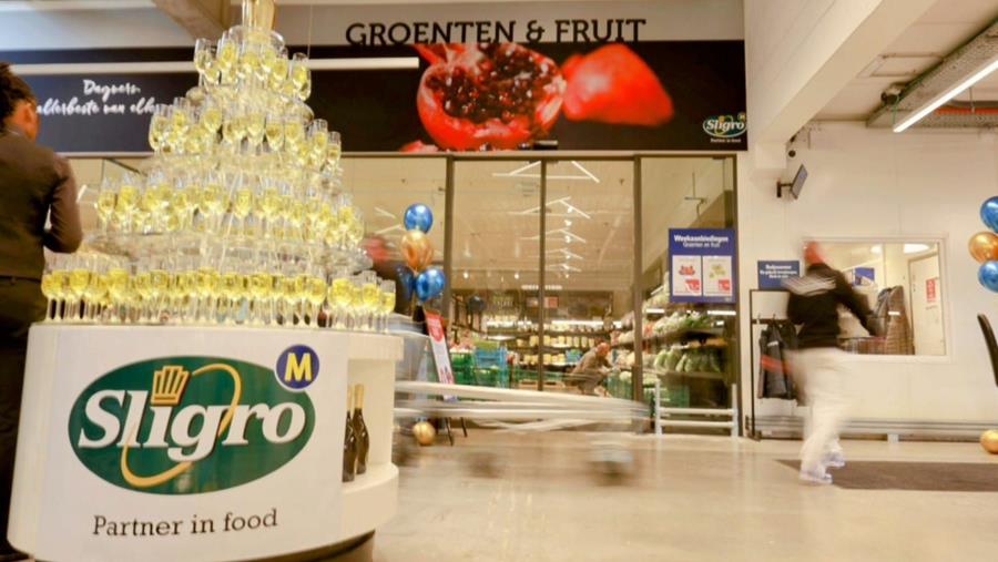 Sligro inspire les restaurateurs et les traiteurs dans une nouvelle succursale