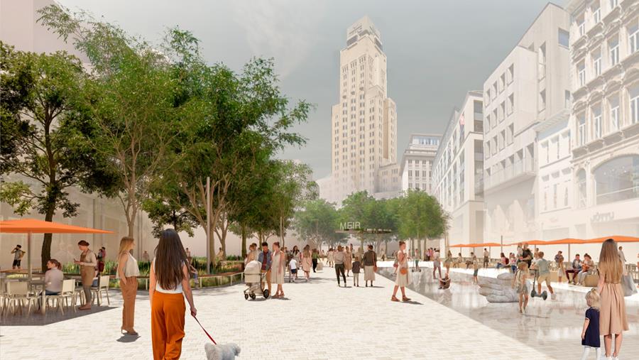 De Meir krijgt een vernieuwde toekomst