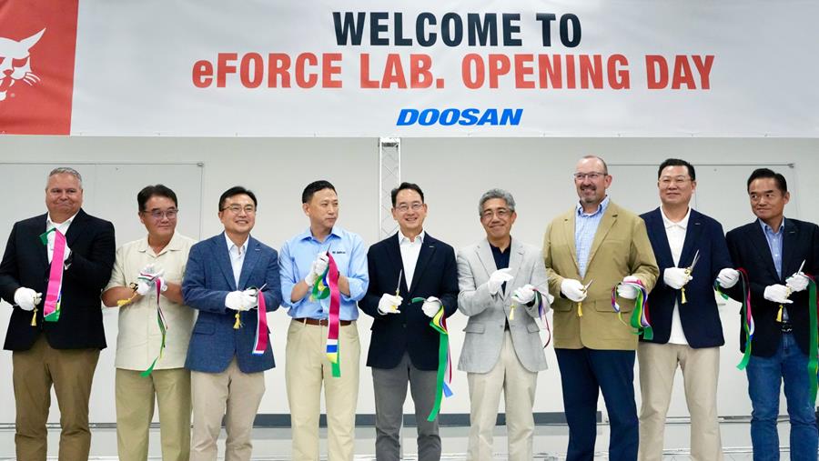 Doosan Bobcat opent 'eFORCE LAB'