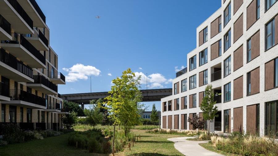 Binst Architects transformeert voormalige industriesite tot groene woonoase in Machelen